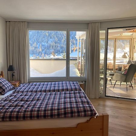 Wef Apartment Mit Weitsicht 다보스 외부 사진